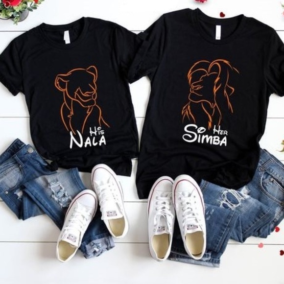 simba and nala shirt
